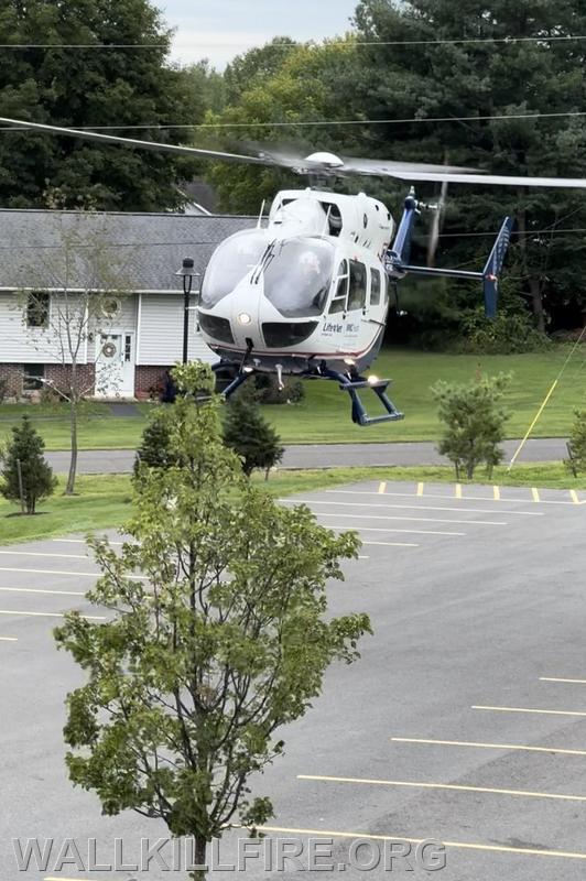 Wallkill Responds to Motorcycle Accident Wallkill Hook, Ladder and